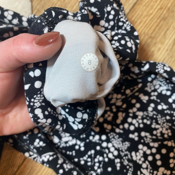 Lululemon Align Crop black and white speckled pattern leggings - Picture 6 of 8